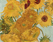 Vincent Van Gogh's famous painting of sunflowers