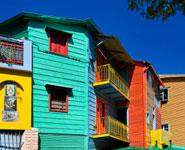 Buenos Aires - La Boca, a charming, colorful district
