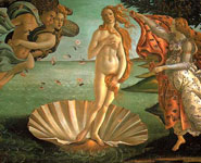 Florence - Uffizi Gallery - home to the famous painting Birth of Venus by Botticelli