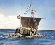 Oslo - Kon Tiki museum, dedicated to the great adventurer Thor Heyerdahl