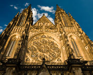 Prague - St. Vitus Cathedral, the largest church in Prague