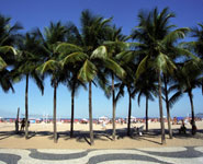 Rio de Janeiro - Copacabana, the most famous beach in the world