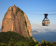 Rio de Janeiro - Sugar Loaf Mountain, a stunning granite peak towering over the city