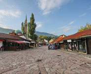 Sarajevo - Bascarsija, the main marketplace and top attraction