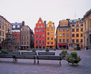 Stockholm - Gamla Stan, the picturesque old part of the city