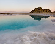The Dead Sea, Jordan - the lowest point on Earth